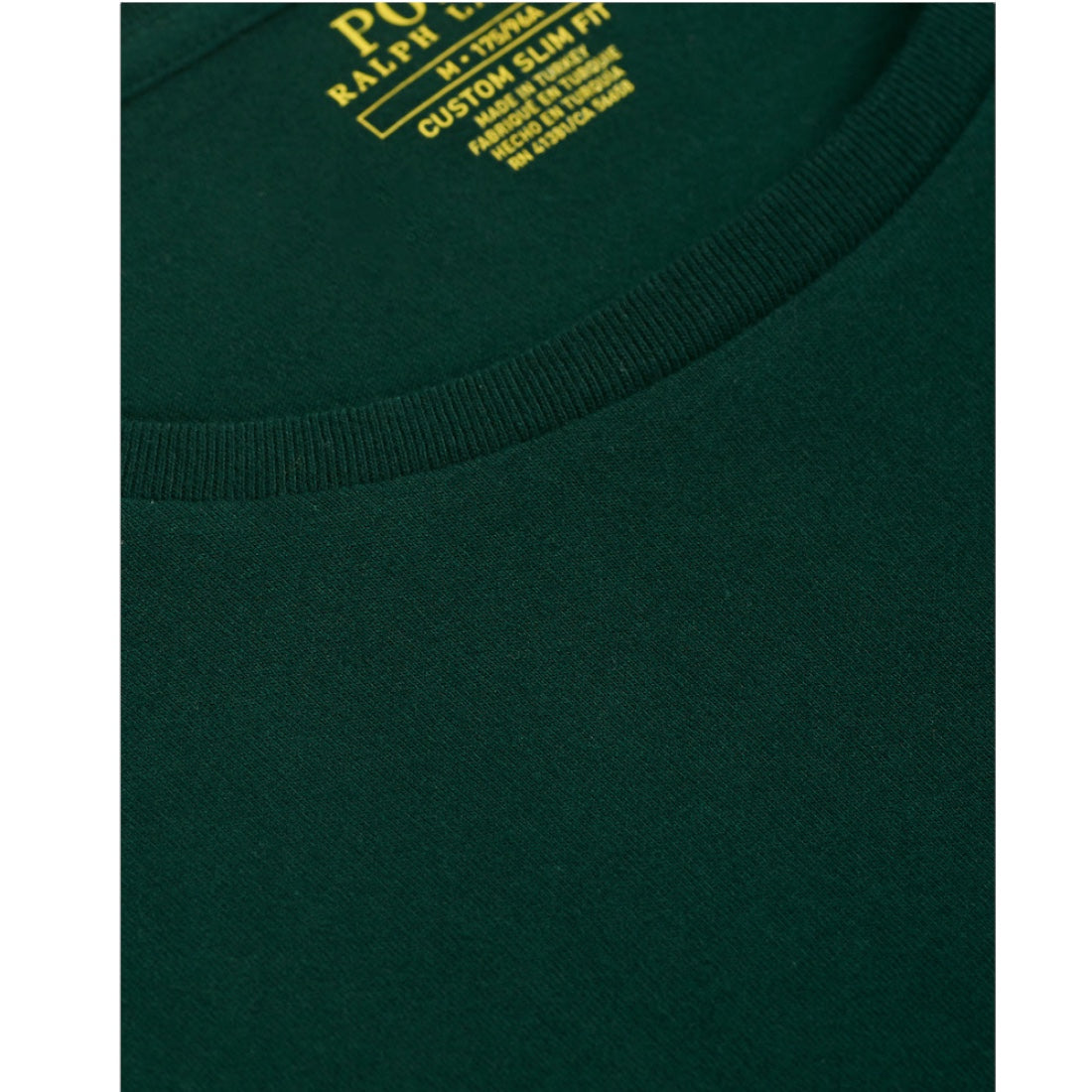 Polo Ralph Lauren Custom Slim Fit Langærmet T-Shirt Grøn