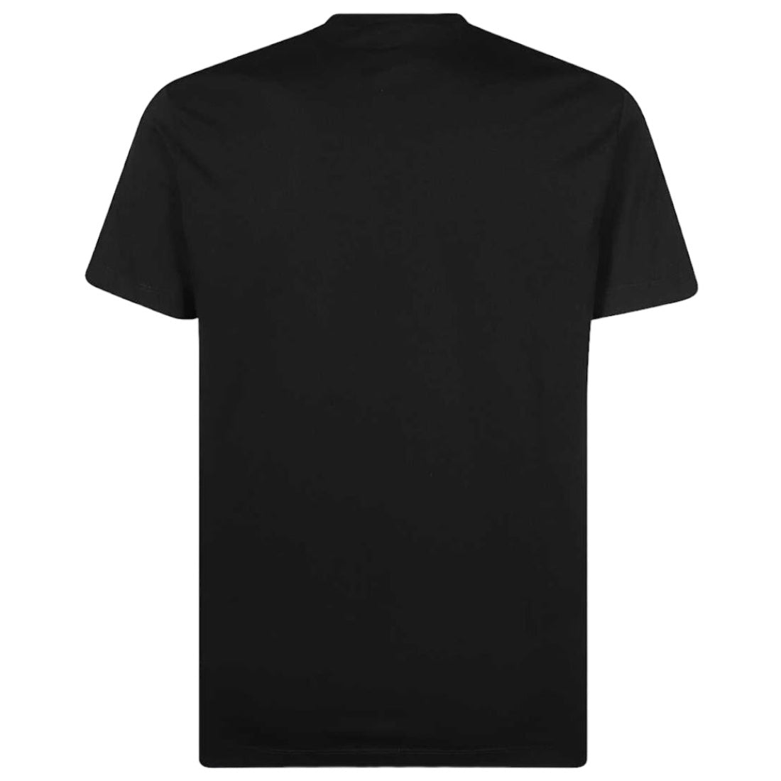 Dsquared2 S74GD0827 T-shirt noir avec logo feuille rouge