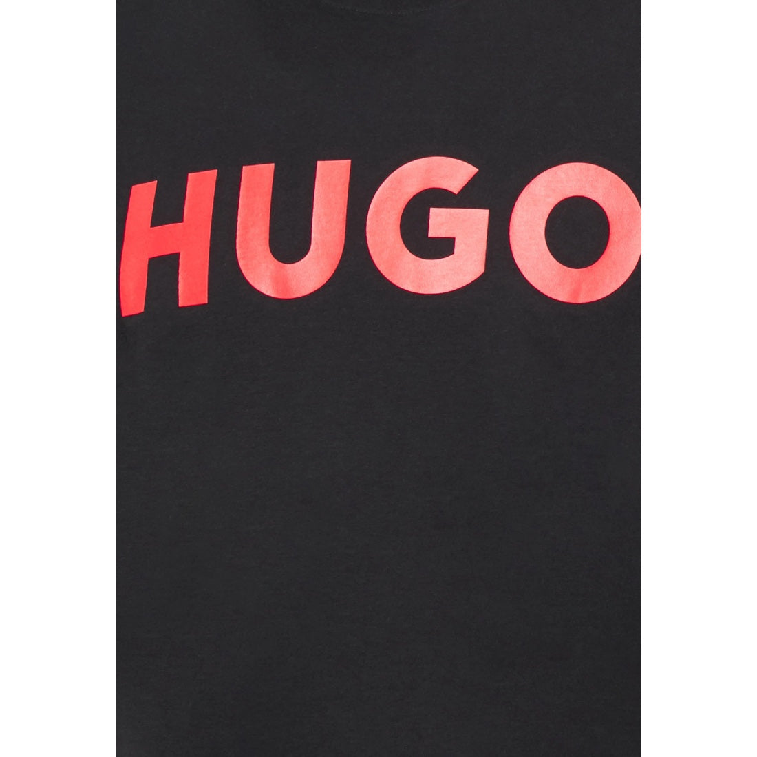 HUGO DULIVIO T-shirt avec grand logo rouge