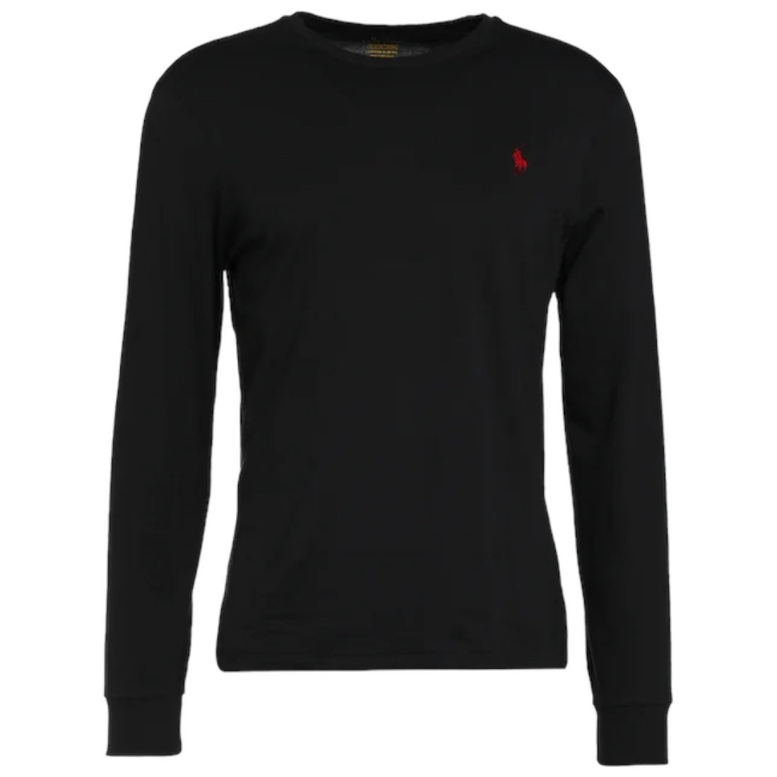 Polo Ralph Lauren Custom Slim Fit T-shirt à manches longues Noir